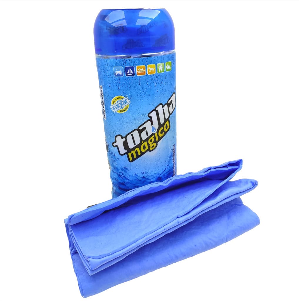Toalha Multiuso Pano Mágico de Limpeza Automotiva Alta Absorção Limpa Lava Seca 64x43cm