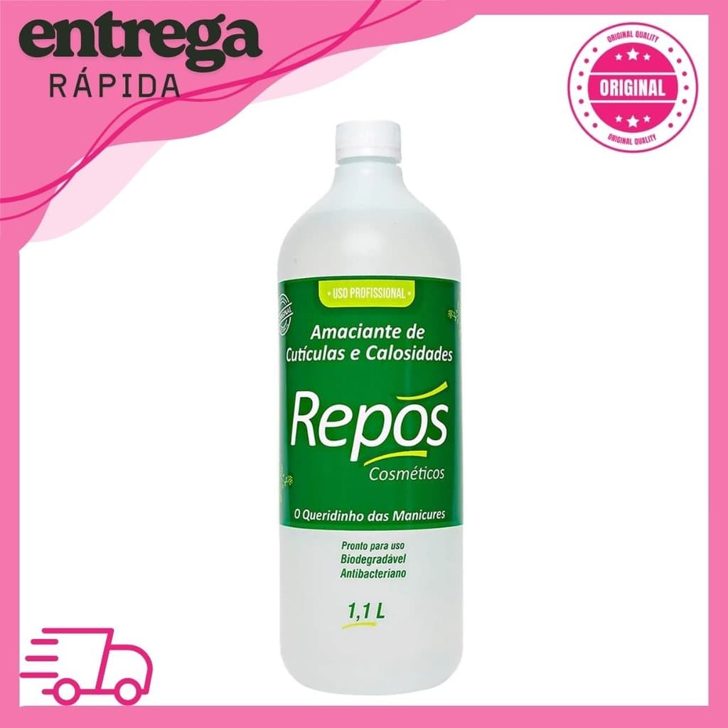 Amaciante Amolecedor De Cutículas E Calosidades 1,1 Litros Repos