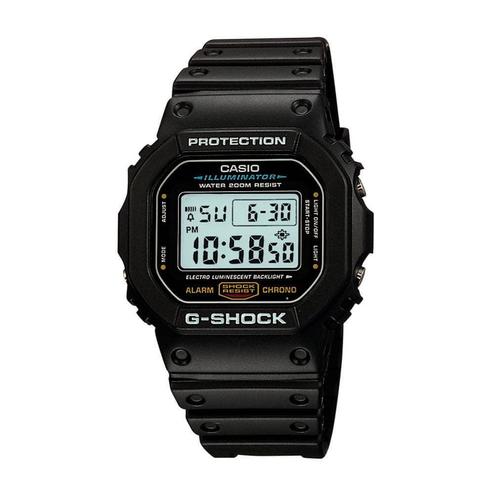 Relógio Casio G-Shock Digital Masculino Preto Prova D'Água 20ATM  + Original Dw-5600e-1vdf