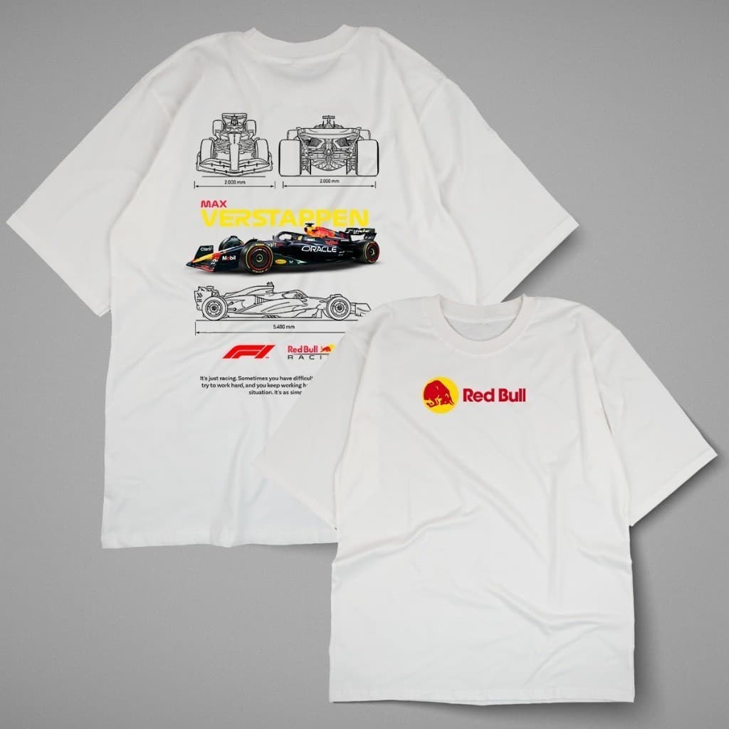 Camiseta Camisa s escuderia F1 Red Bull Racing  100% algodão unissex Envio em 24 horas