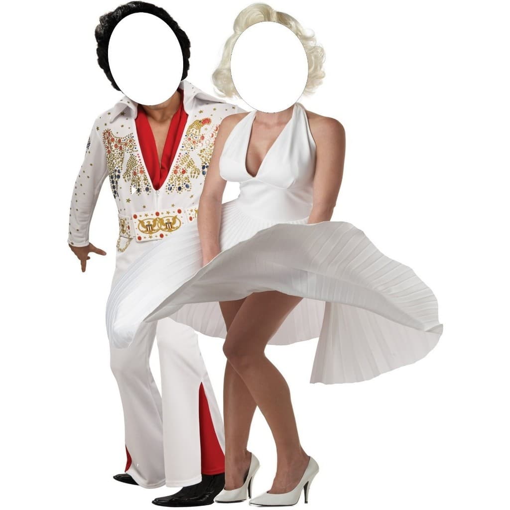 Display Casal Elvis  Para Foto 60cm Mdf 3 Mm Totem
