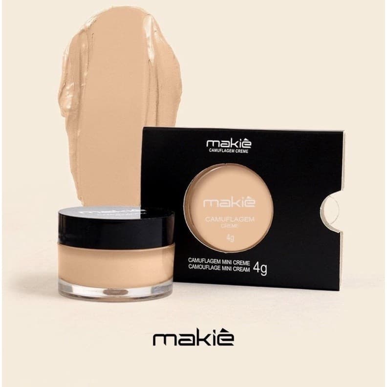 Corretivo Camuflagem em creme Makiê 17g e 4g