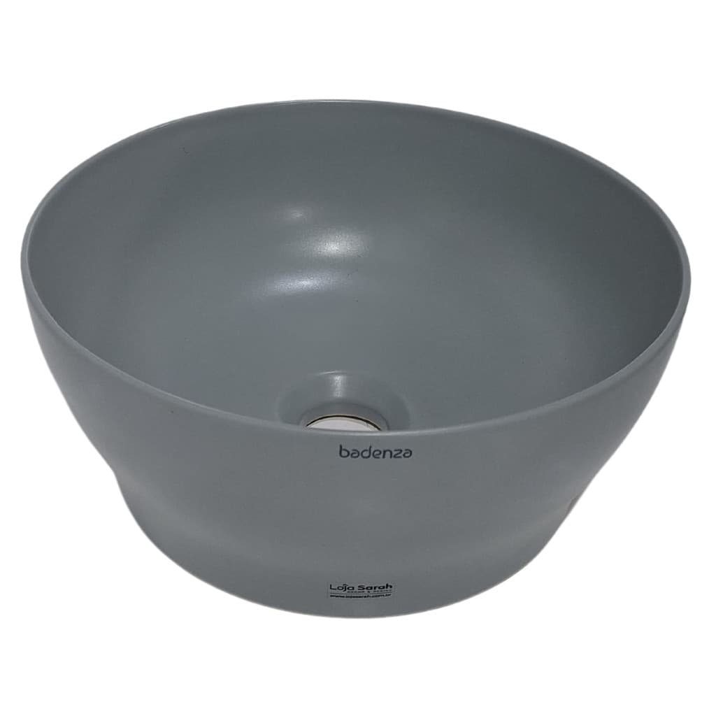 CUBA DE APOIO LINHA RUBI TASSA RED CINZA STONE ACETINADO LAVABO BANHEIRO