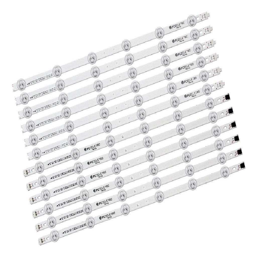 Kit 42ls3400 42lm3400 42lm3700 12 Barras Led Compatível Tv Pci Eletroparts
