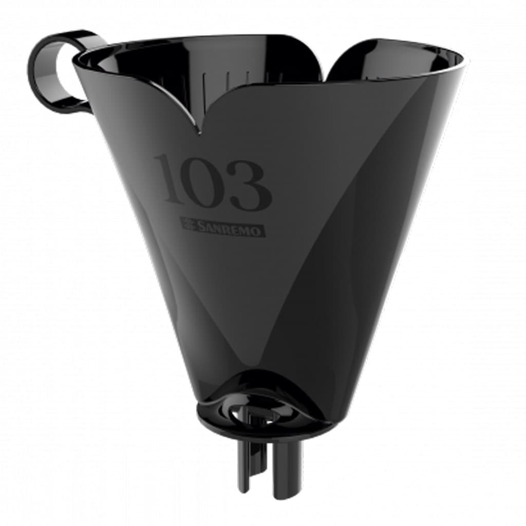Suporte Para Filtro De Cafe Térmica Tamanho 103 Preto Sanremo