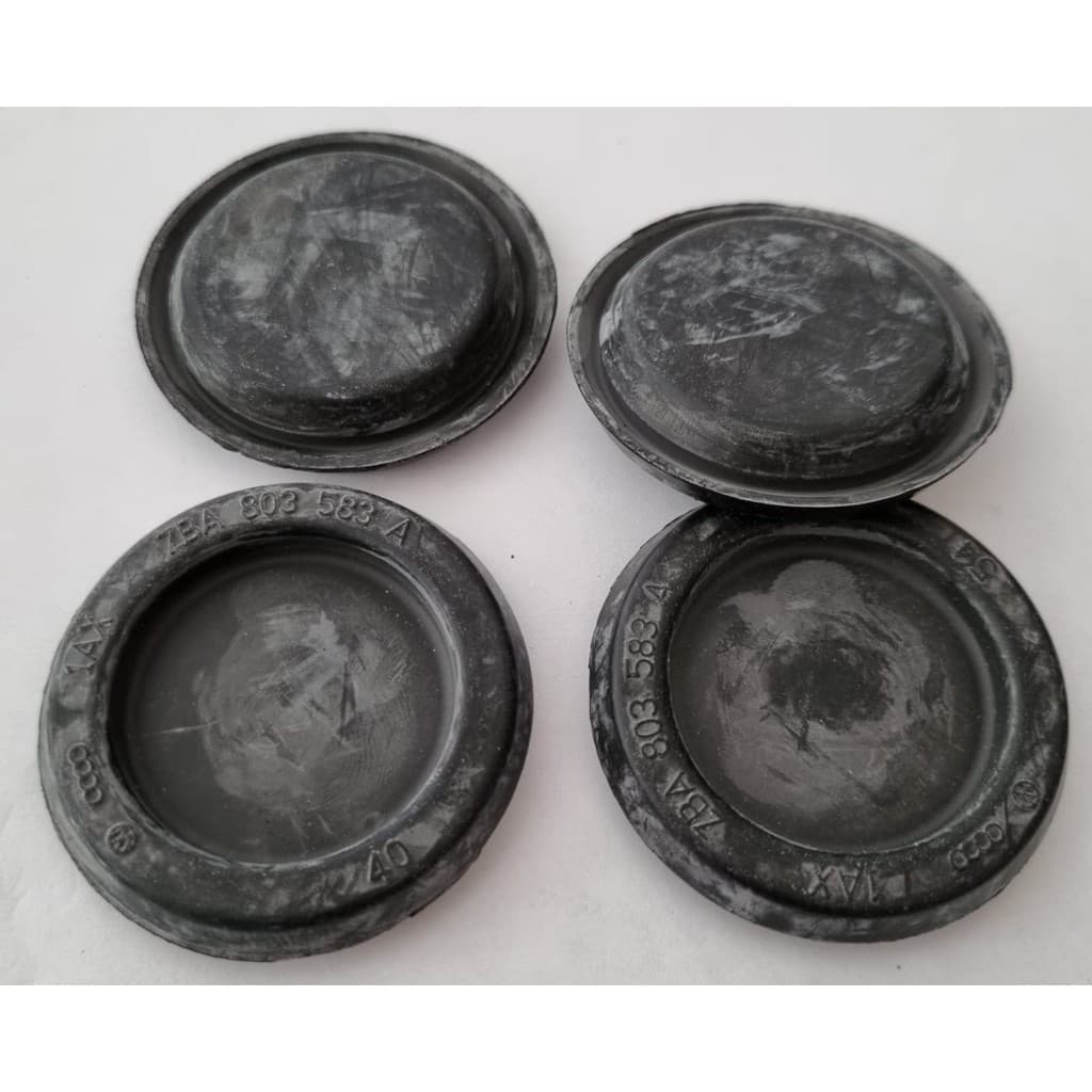 4 Tampão 40mm Assoalho Gol Saveiro Parati G1 G2 G3 G4 Orig
