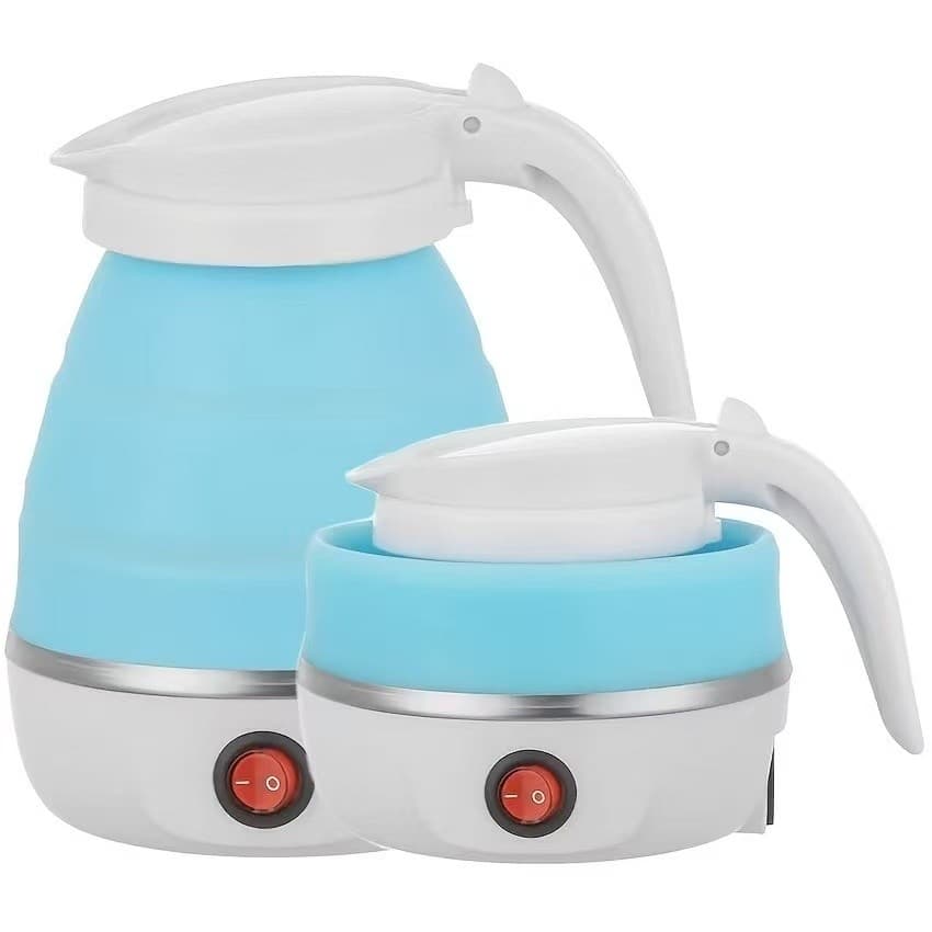 Chaleira dobrável para casa de viagem 110v Chaleira elétrica portátil automática--2185