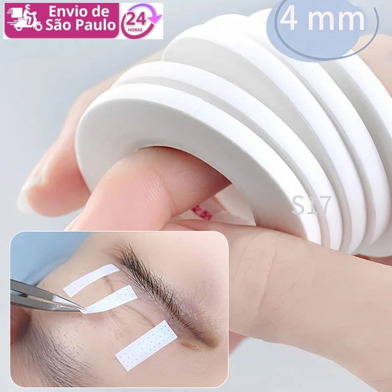 Kit de 25 Peças para Extensão de Cílios com Fita Micropore e Adesivo para Pestanas (S16)
