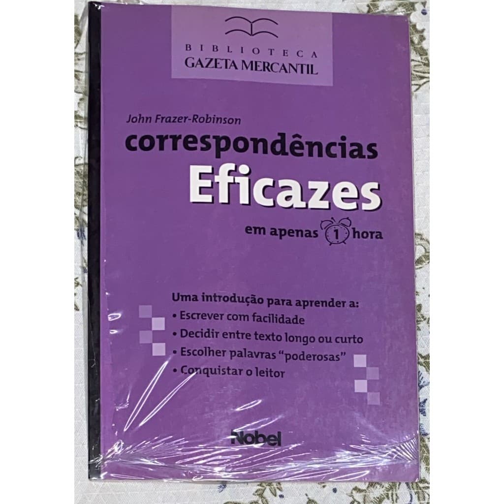 Livro Correspondências Eficazes por Apenas 1 hora