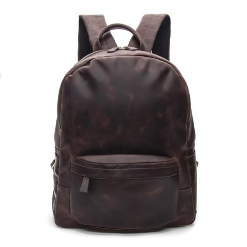 Mochila De Couro Para Uso diário Com Design Funcional
