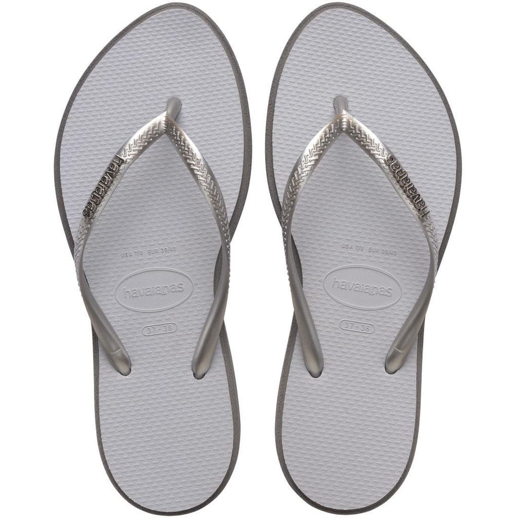 Chinelo Slim Point Cinza  Havaianas