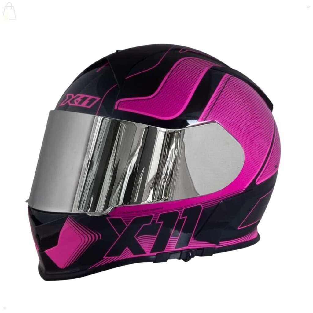 Capacete Moto X11 Revo Pro Tronix Viseira Solar Design Esportivo