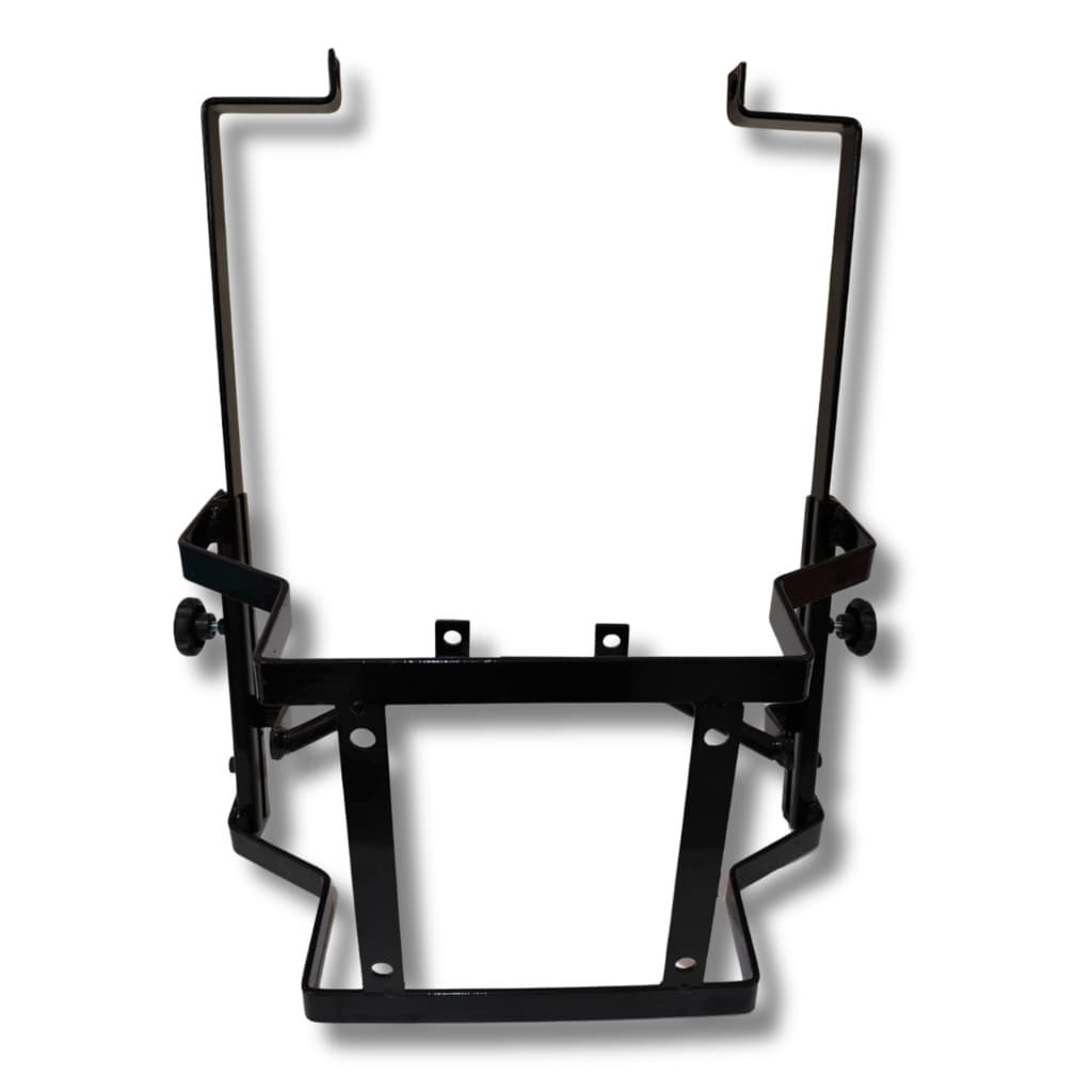 Suporte Baú Móvel Com Trilho CG Titan Fan Start 150 160 Ano 2014 Até 2024 Pro Tork Removível Caixa De Entrega Motoboy