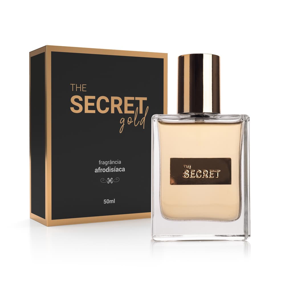 Perfume Feminino Afrodisíaco The Secret Gold 50ml