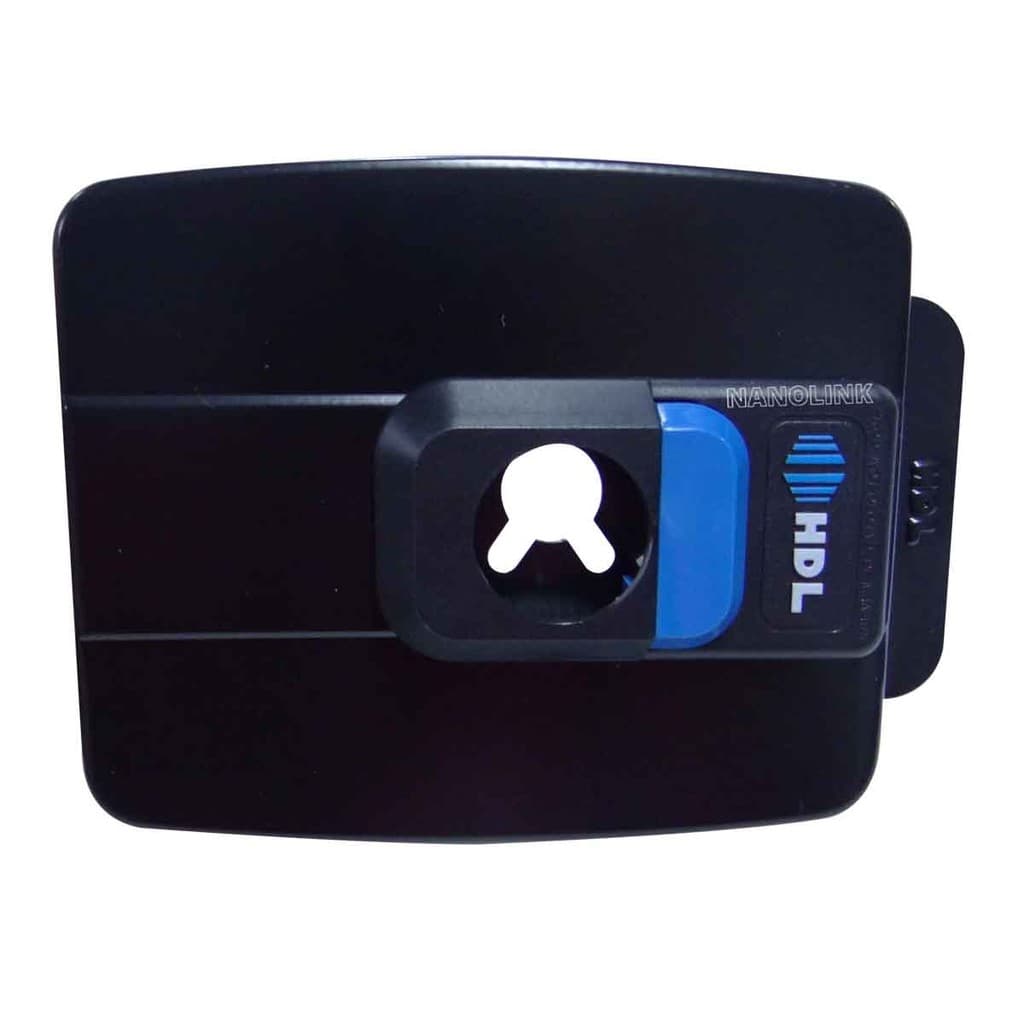Subconjunto Tampa Preta Com Botão Fechadura C90 HDL