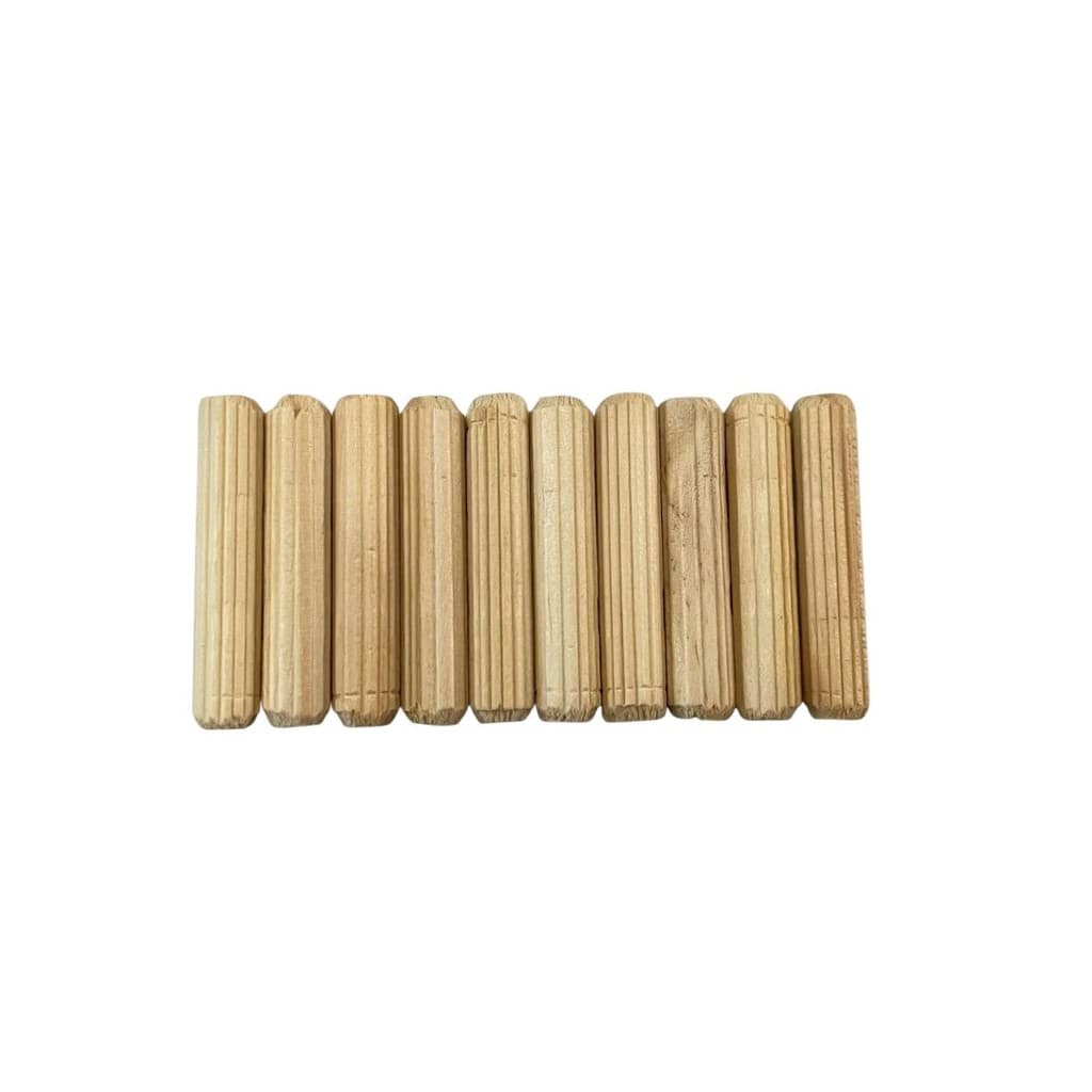 Kit 10 Unidades Cavilha Madeira 10x50mm
