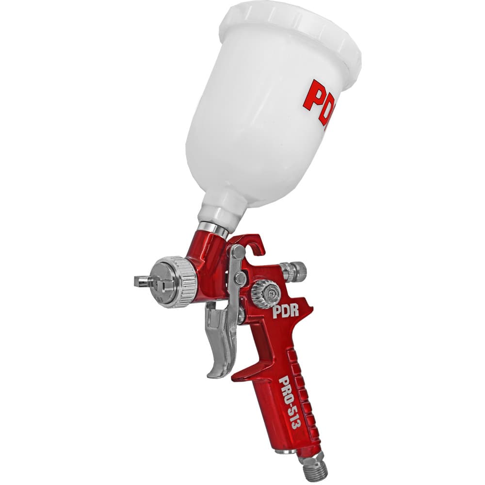 Pistola de Pintura Profissional Gravidade 35 Psi Bico 0.8mm Caneca 250ml PDR PRO-513