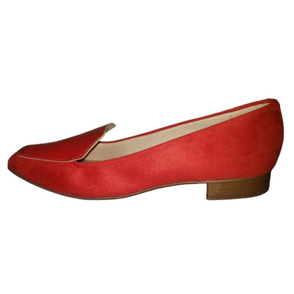Sapatilha Beira Rio Conforto Texturizado - Vermelho TAMANHO N° 39