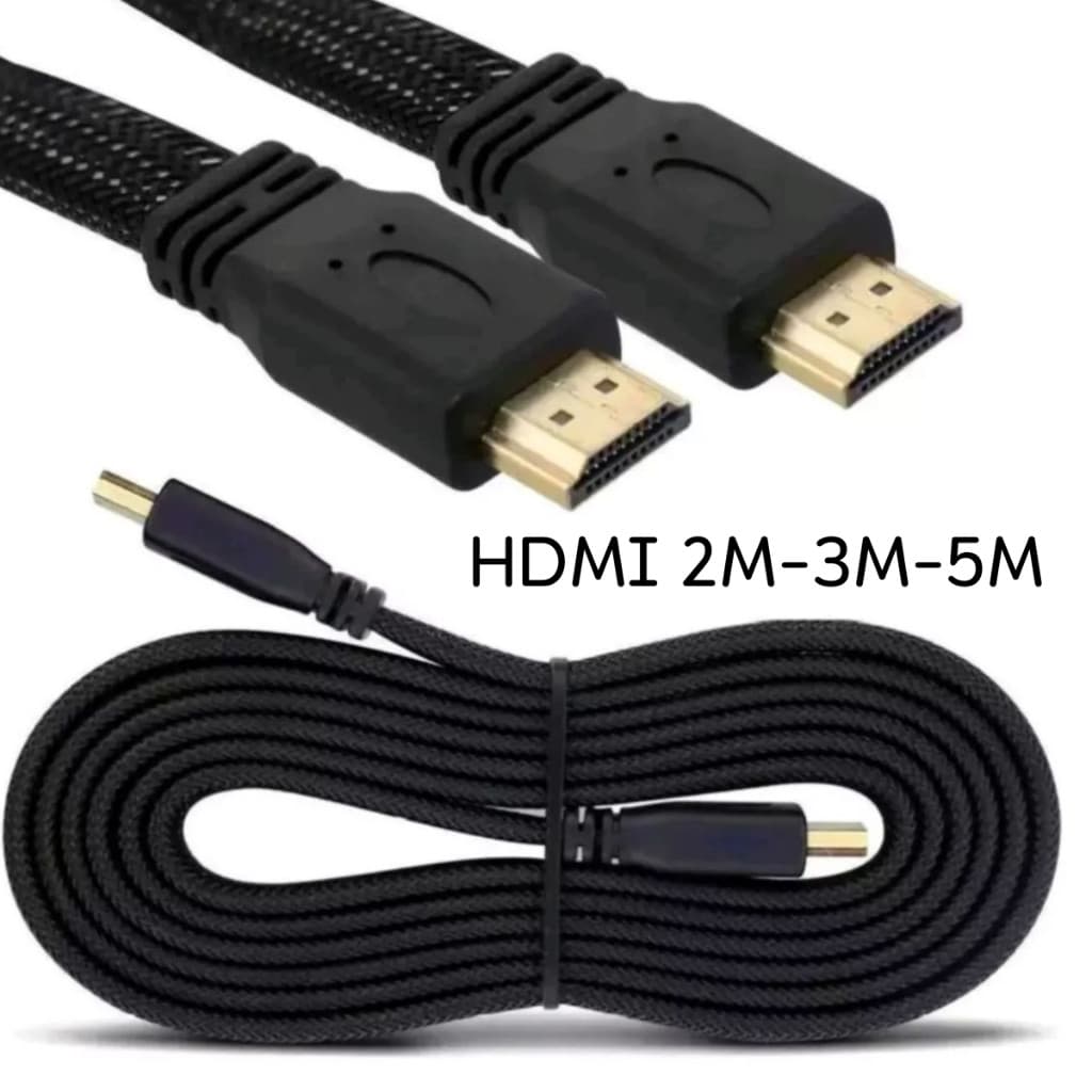 Cabo Hdmi 2M-3M-5M  Premium Gold 4k 3d 3 Metros Full Hd Blindado Novo