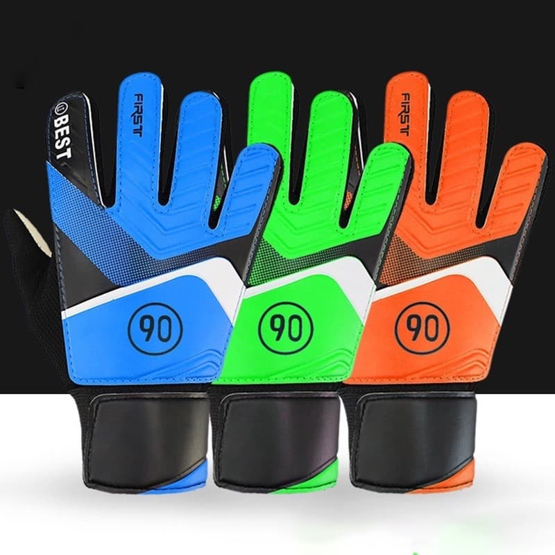 45OD anti-colisão látex JV5Y crianças futebol goleiro luvas