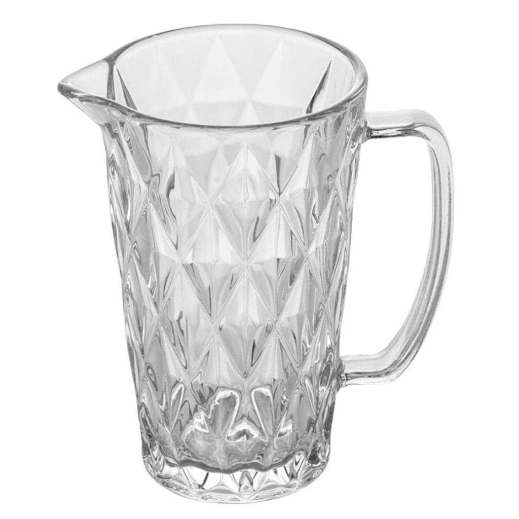 Jarra Vidro Diamond 1,2l Ambar Diamante Água Suco Drink