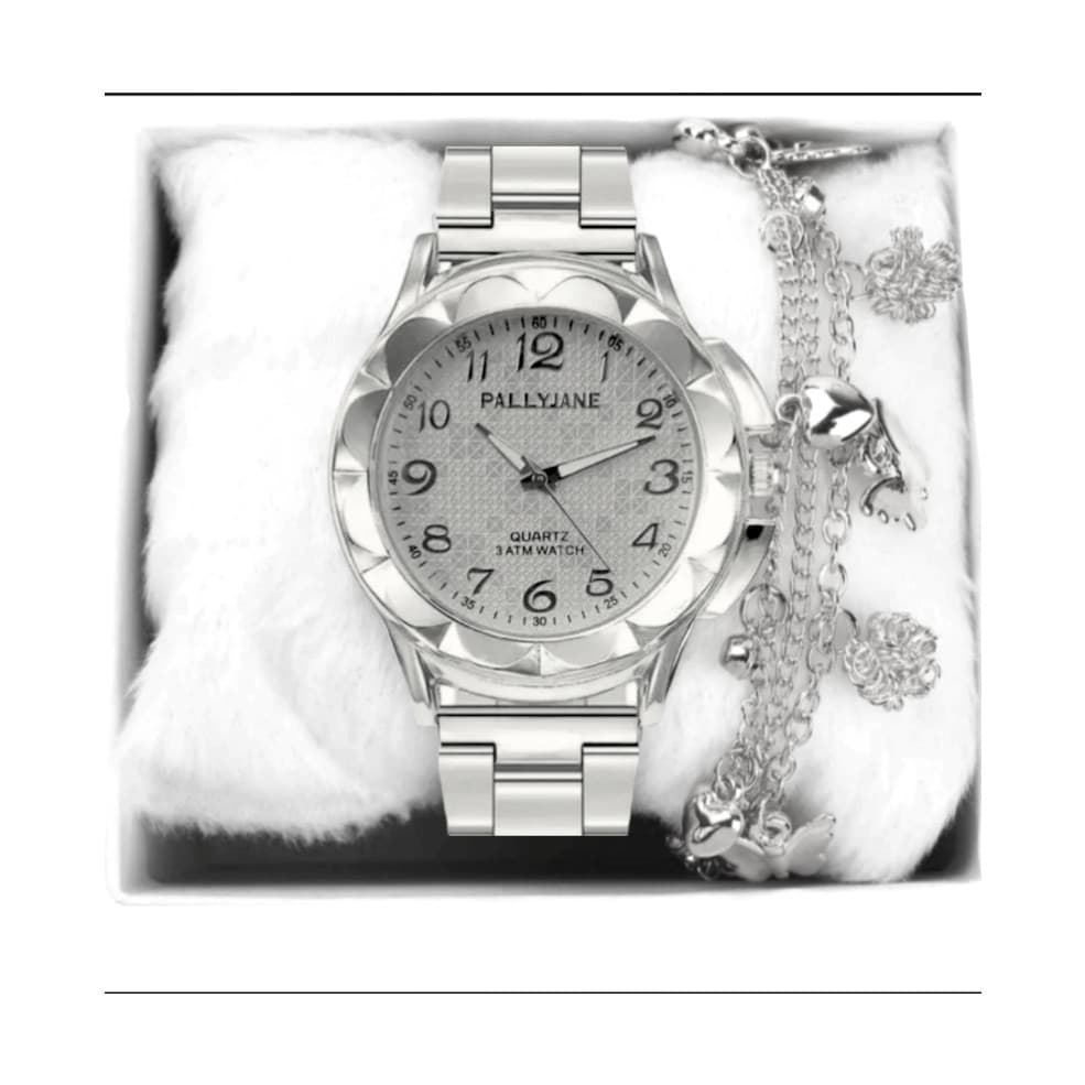 Relógio Feminino Original Prova Dágua + Pulseira