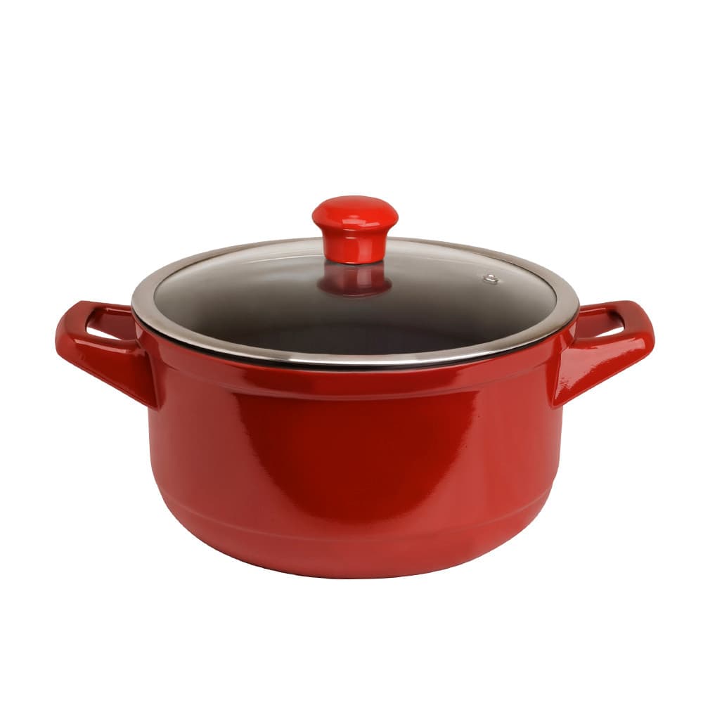 Panela De Cerâmica Ceraflame Duo 24Cm Pomodoro 4.3 Litros