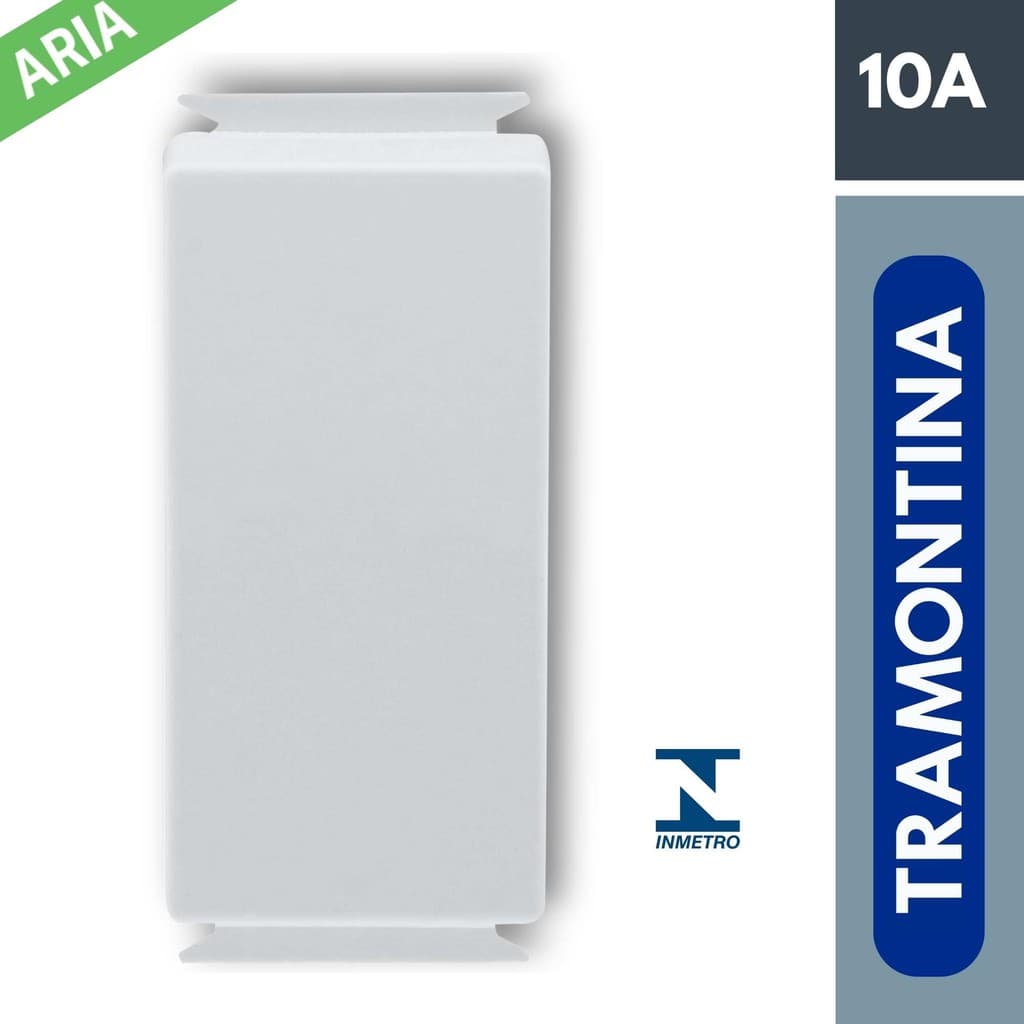 Módulo Interruptor Paralelo Aria Tramontina 10A 250V Branco