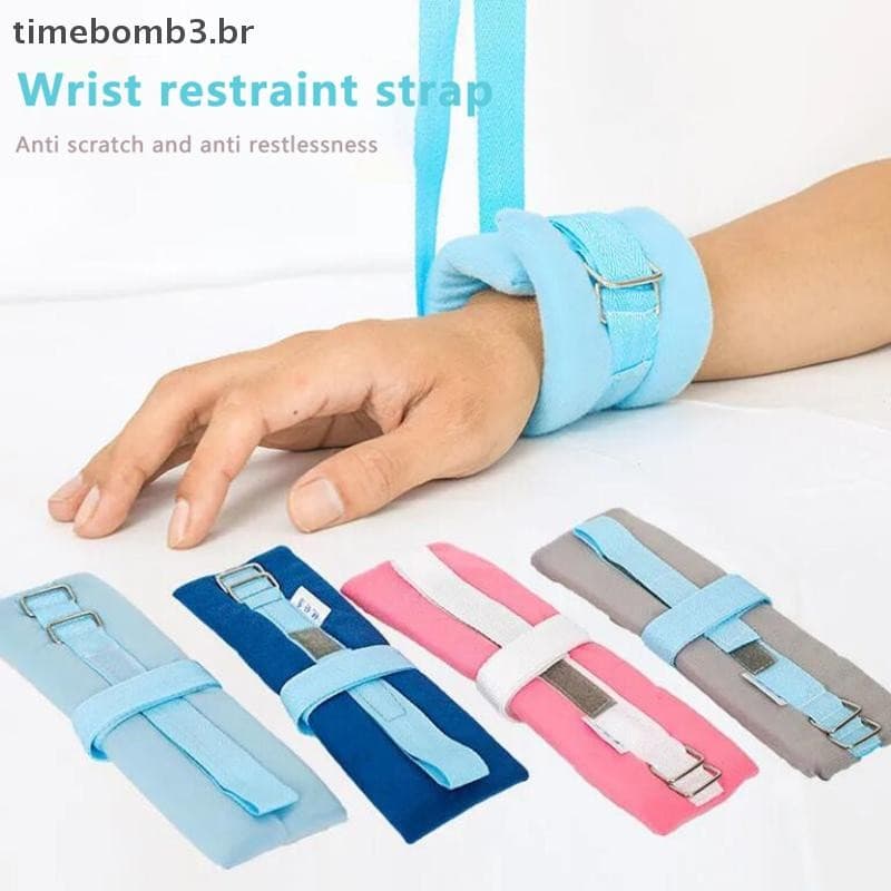1Pç Nova Moda Membros Cinta De Contenção Pacientes Mãos E Pés Membro Fixa Cinto Para Idosos Uso Do Paciente Mental .
