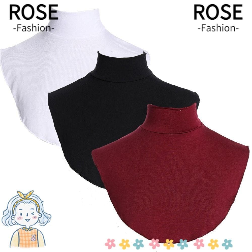 ROSEGOODS Gola Falsa Unissex Modal Alta Capa