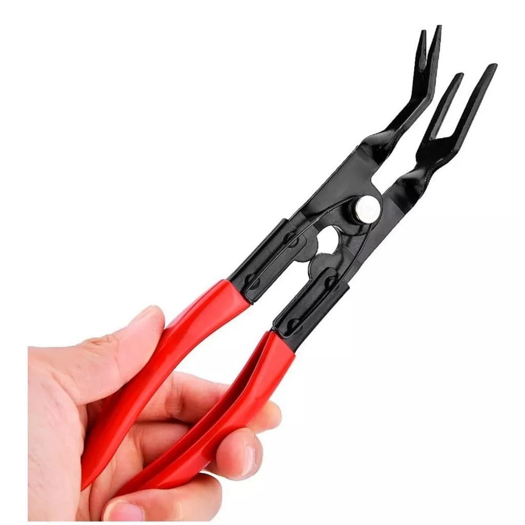 Alicate removedor  De Travas Fixadoras, grampos, forração, clips, forro de Teto e portas, assoalho Carro.