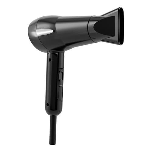 Secador De Cabelos Portátil Bivolt Bsc Potência1200w Cor Preto