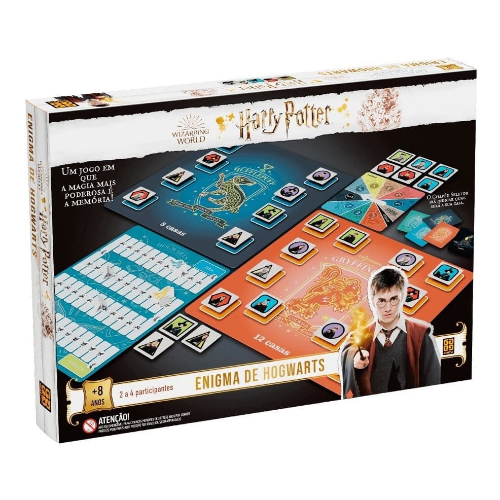 JOGO ENIGMA DE HOGWARTS - HARRY POTTER