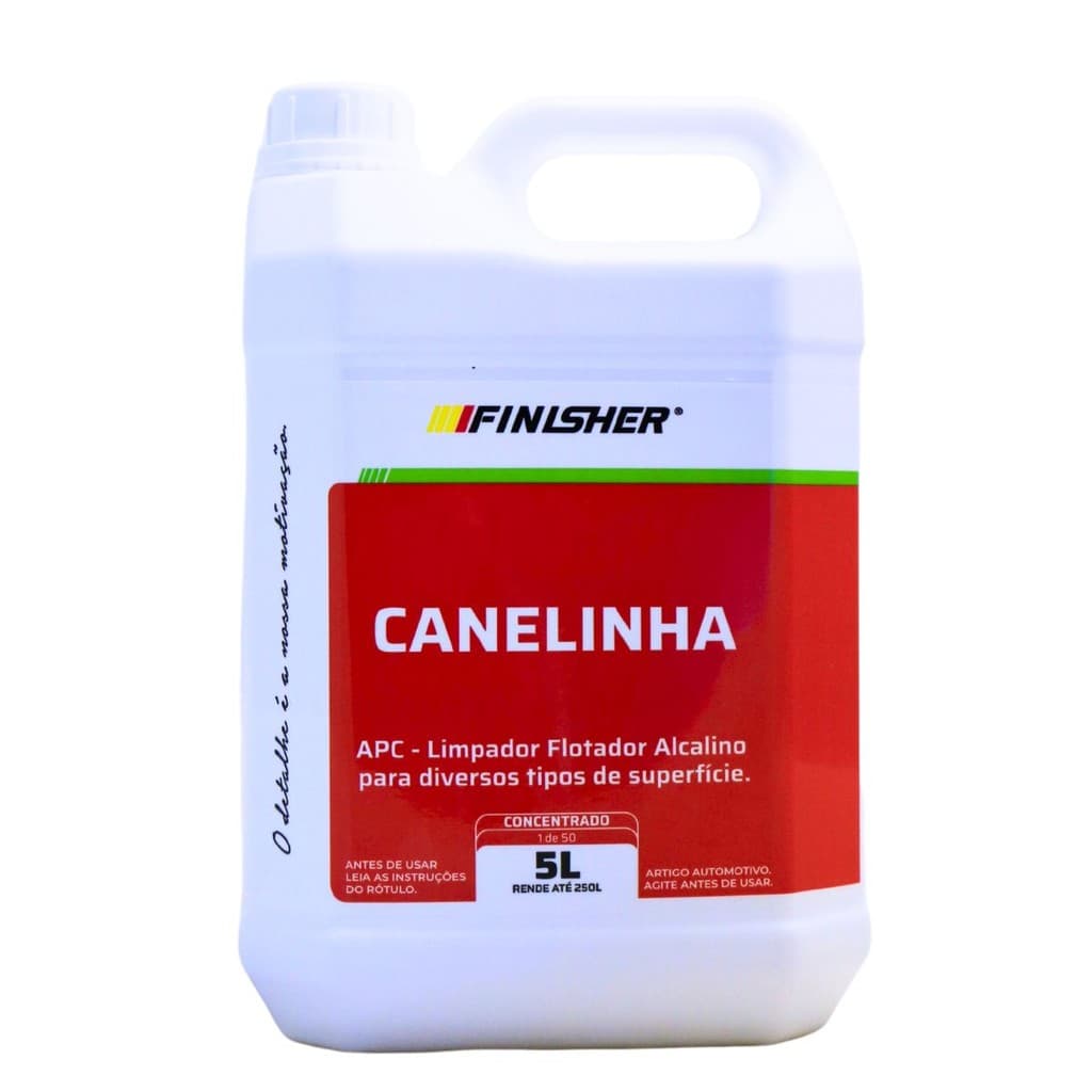 Canelinha Finisher Flotador Multiuso Alcalino Concentrado - 5 Litros