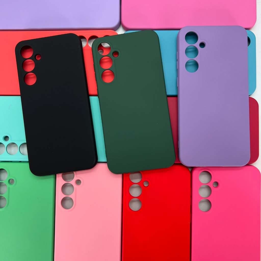 Capa Capinha de Celular - S23 Fe - Samsung Silicone Aveludado Capinha Case
