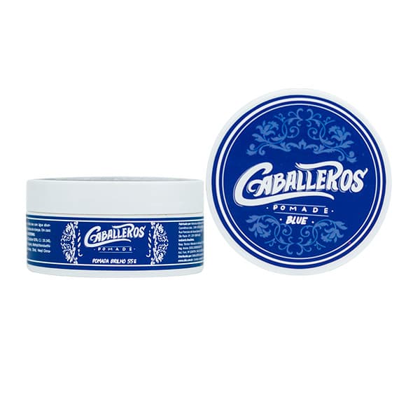 Pomada Modeladora Caballeros Shine Pomade Pocket Alto Brilho 55g