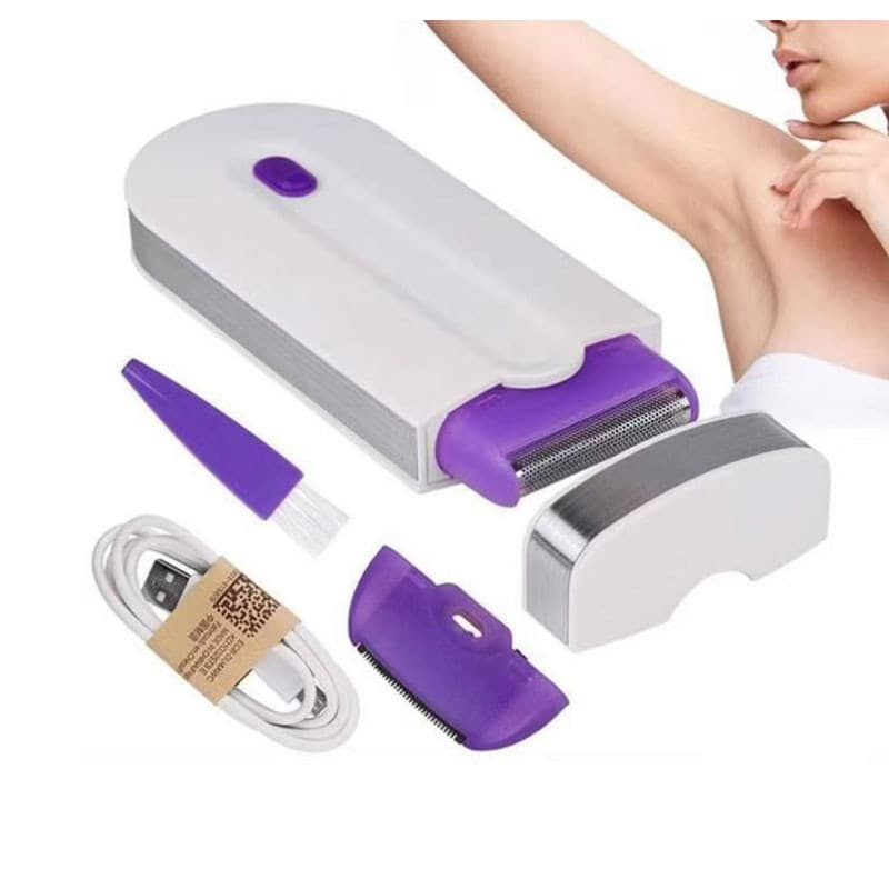 Depilador Facial e Corporal Recarregável Sem Fio - IFacial e Corporal Removedor De Pelos Masculino e Feminino