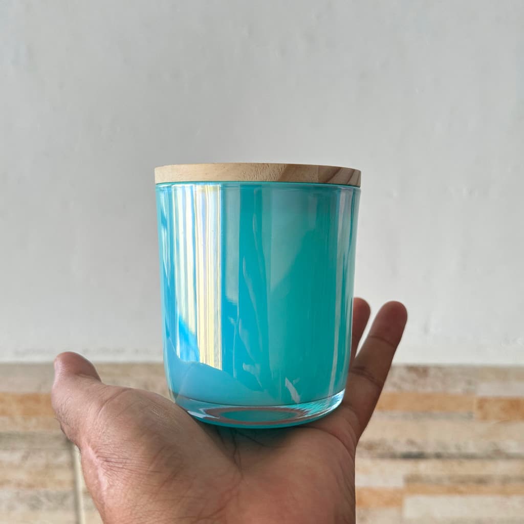 Porta Vela Furta-cor Tiffany 250ml Importado