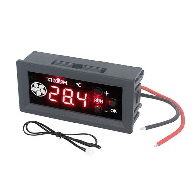 Módulo Controlador Velocidade Do Ventilador LI * 12V PWM Regulador Motor 4 Fios