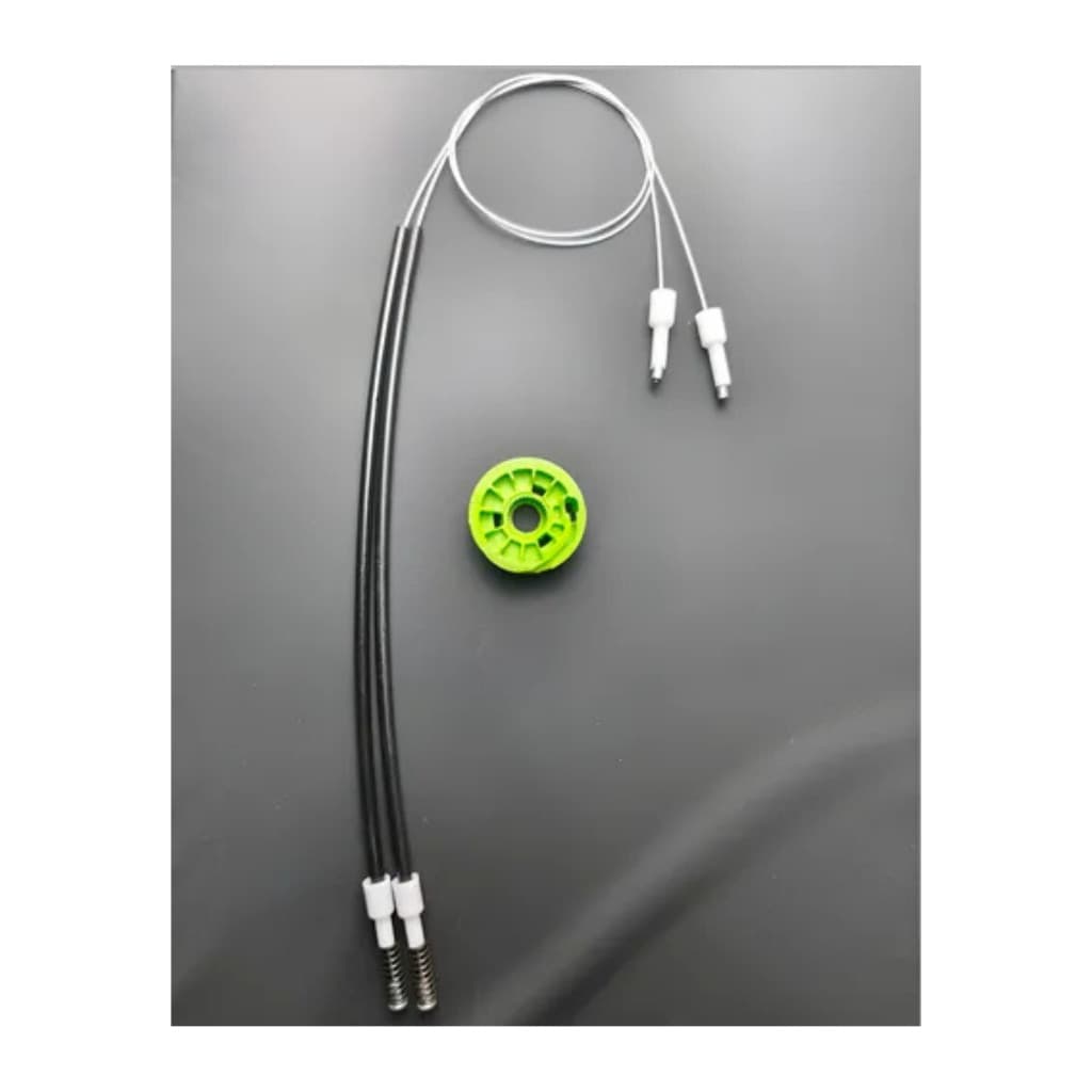 Kit Reparo cabo de Aço Maquina vidro Eletrico Fiat Punto / Linea - Traseira