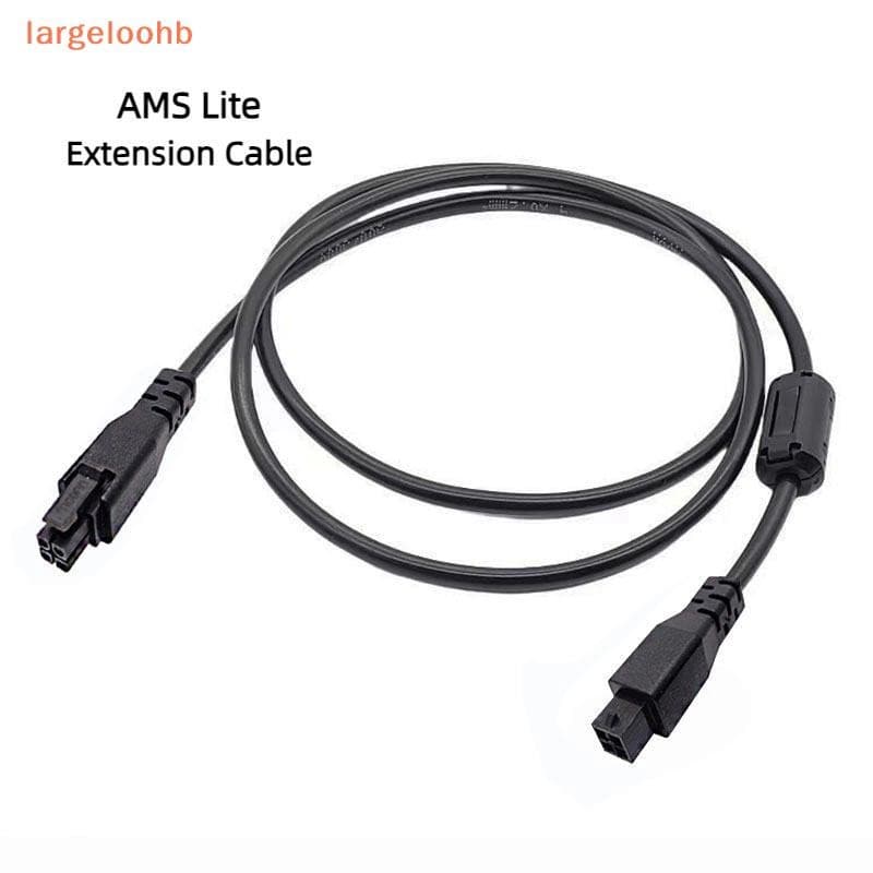 [largeloohb] Para Bambu Lab AMS Lite 0.5M/1M Cabo De Extensão De 4 Pinos Bambulab A1/A1mini Peças De Impressora 3D