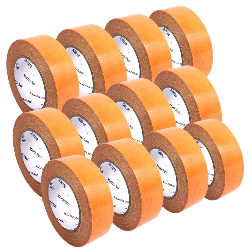 Kit 12 Fitas Dupla Face Alta Fixação Extra Fina Decofix 24mm