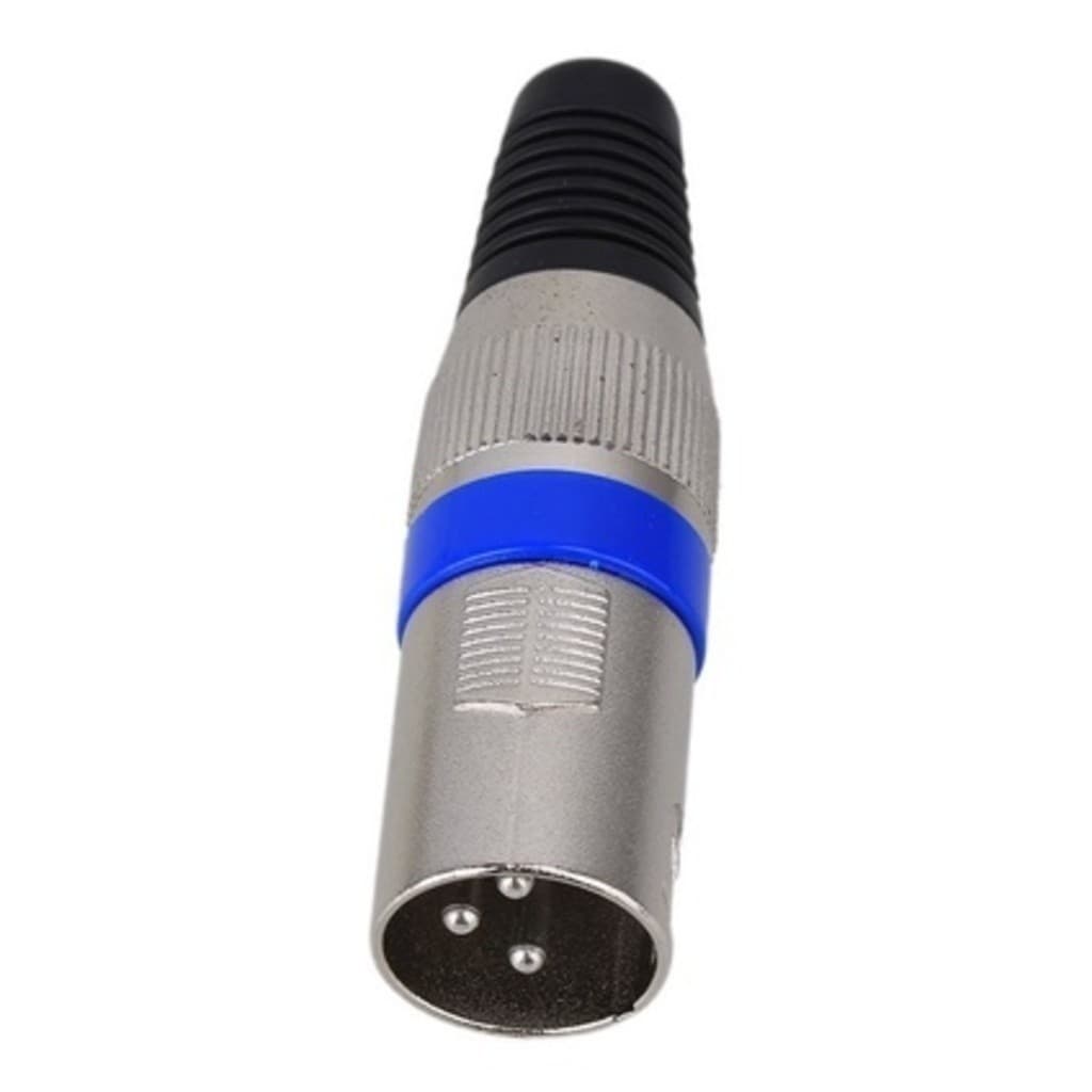 Kit 30 Plugs Conector Xlr Canon Macho Microfone Dmx Tg