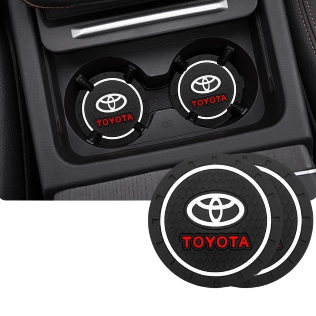 copos Do Carro Porta Copos De Água De Silicone Pad Anti-dirty Para Toyota Corolla Camry Yaris Rav4