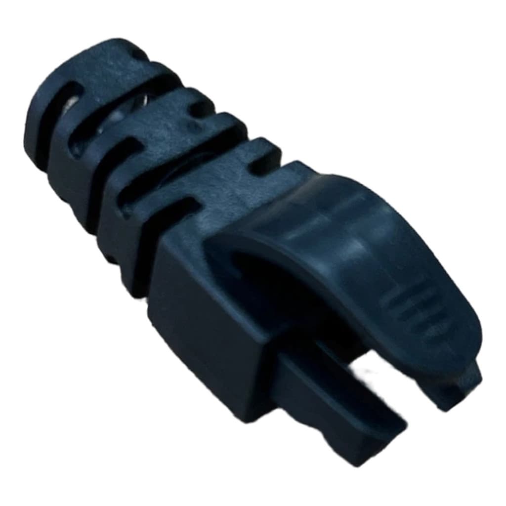 50 Unid Capa Snap In Para Rj45 Boot Cat5e/cat6 Preto