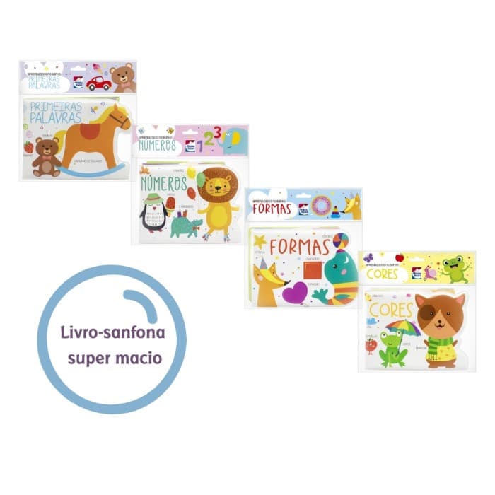 Coleção Aprendizado no banho, Livro de banho para bebês