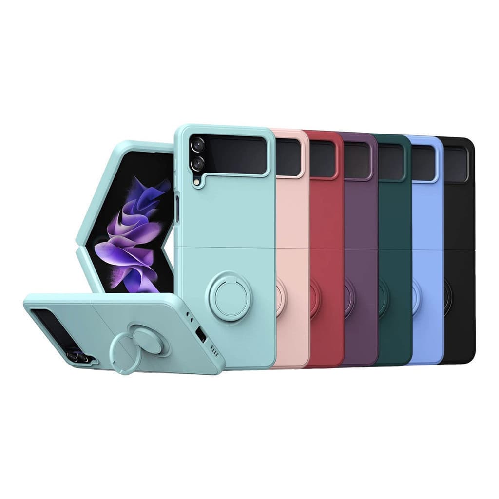 Capa Capinha Silicone Aveludada Compatível Galaxy Z Flip4 5g
