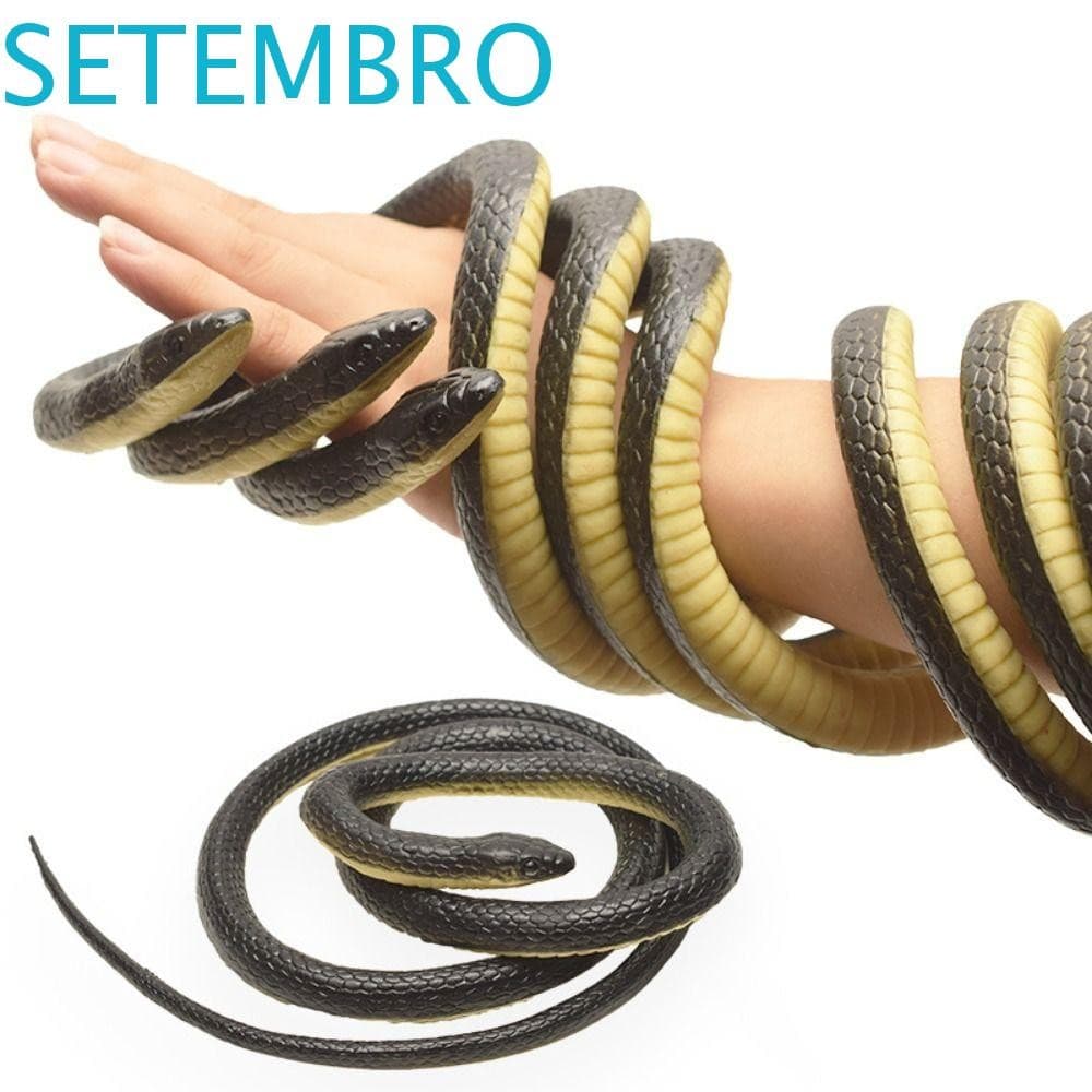 Cobra Realista , Provocando Amigos Serpente Artificial Assustador , Brinquedos Complicados De Halloween Exten