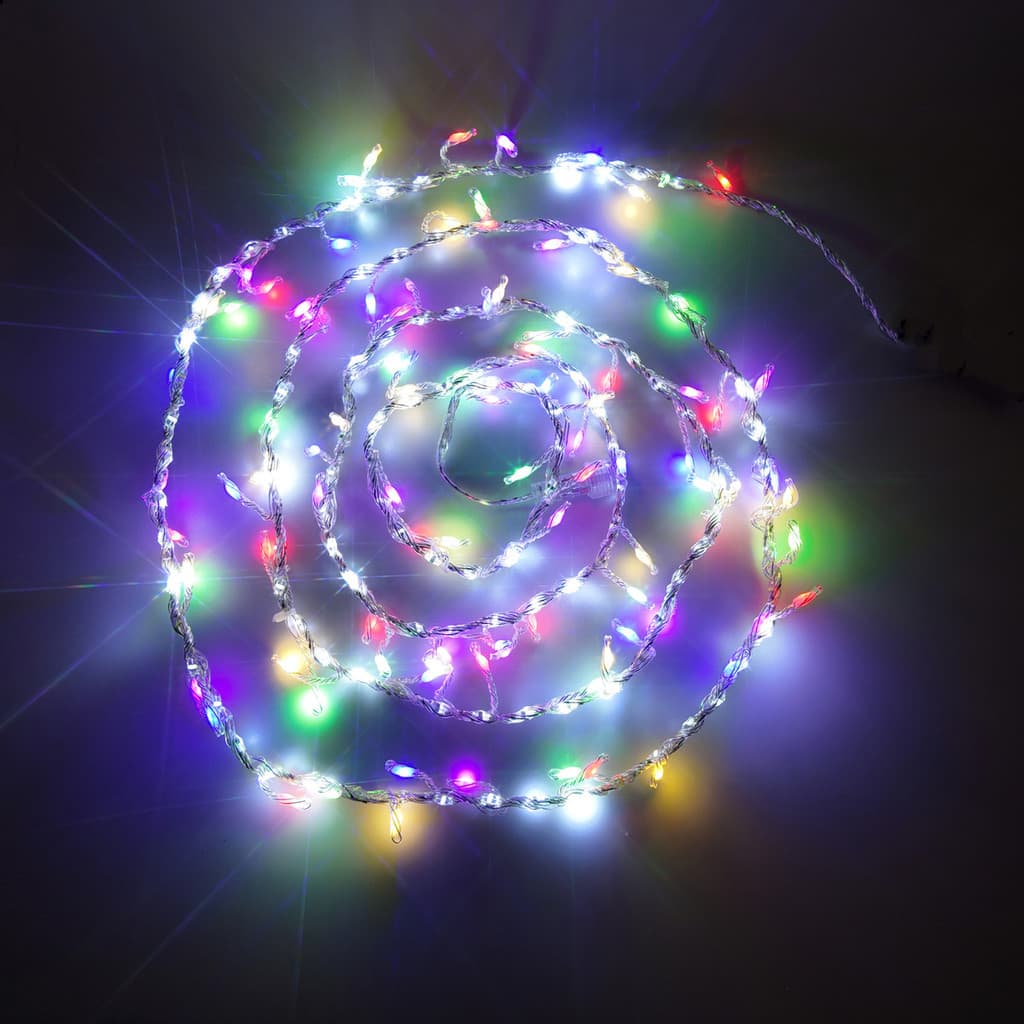 Pisca Festao  Fio De Fada Pvc 238 Leds Funçoes Cores