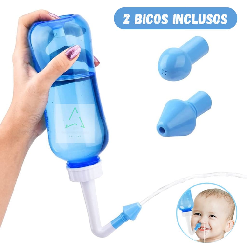 Novidade Higienizador Nasal Lavador De Nariz Limpador Caseiro Alívio Congestão Nasal Sinusite